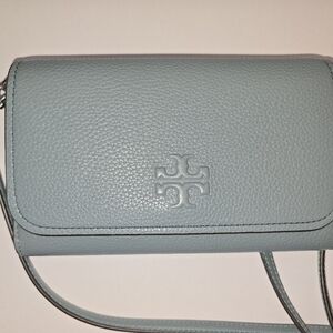 Tory Burch Dusty Blue Crossbody Bag